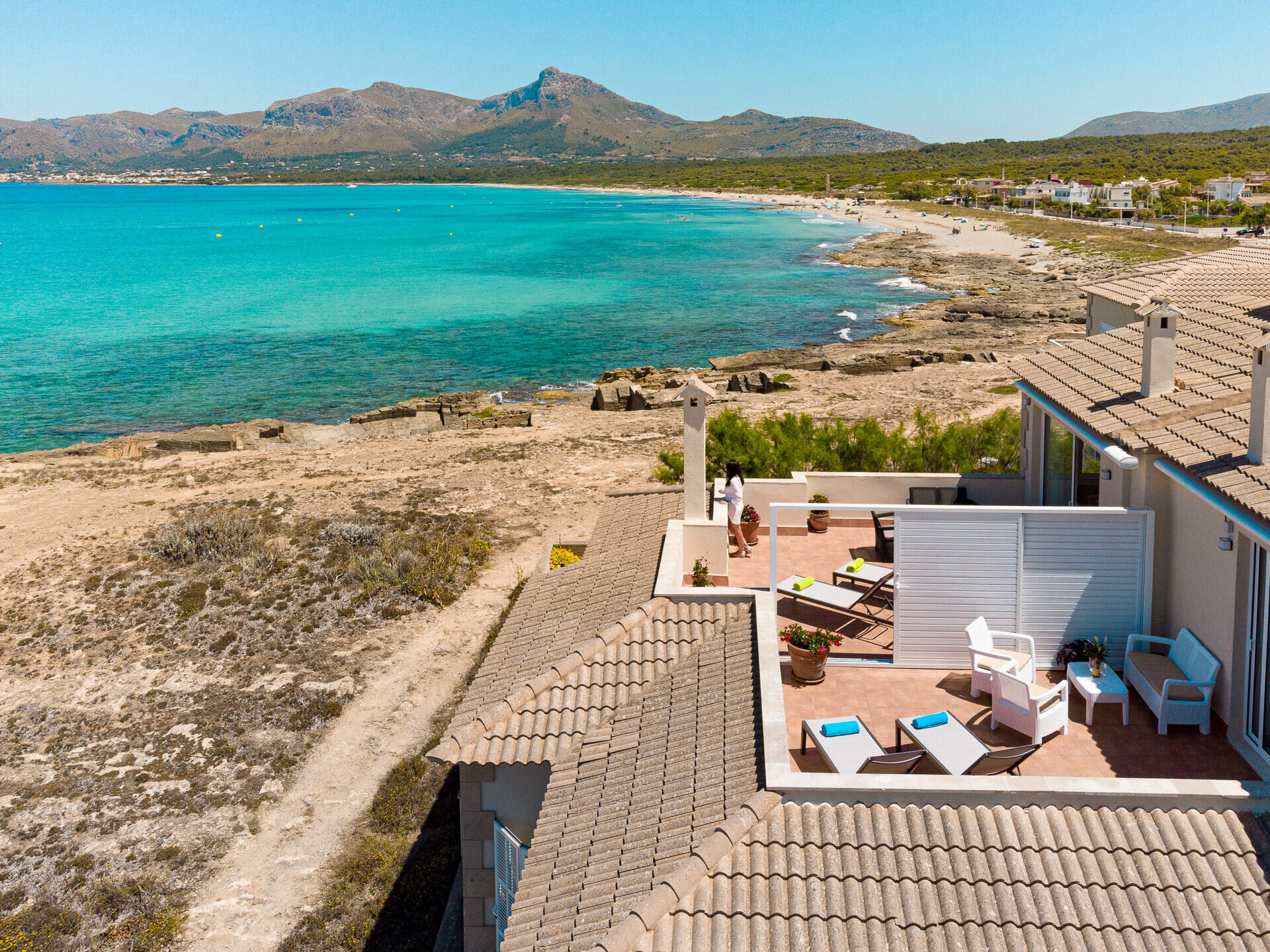 Es Mirador Blau — ático dúplex en primera línea en Son Serra de Marina, Mallorca